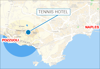 Hotels Naples, Map